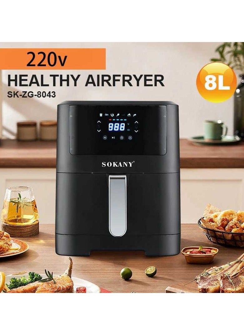sokany Sokany SK-ZG-8043 8 Liter 2000W Air Fryer  - Image 3