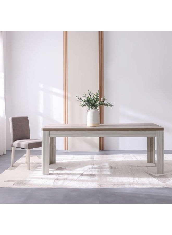 DANUBE HOME طاولة طعام أوليفوس 8 مقاعد - رماد/بلوط رمادي - Image 3