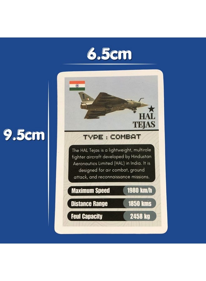 COCOMOCO KIDS CocoMoco Kids Airplane Trump Cards Game for Kids, Learning Game and Educational Toy, Birthday Return Gift for Kids Ages 6-7, 8-10, 11-12 Year Old Boys and Girls  - Image 5