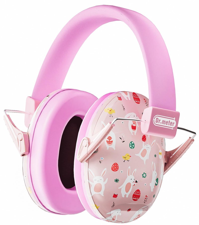 Dr.Meter Drmeter Ear Muffs for Noise Reduction 27SNR Noise Cancelling Headphones for Kids Adults Toddler Kids Ear Protection for Monster Truck Autism Sensory Mowing Concerts Fireworks Pink - Image 2