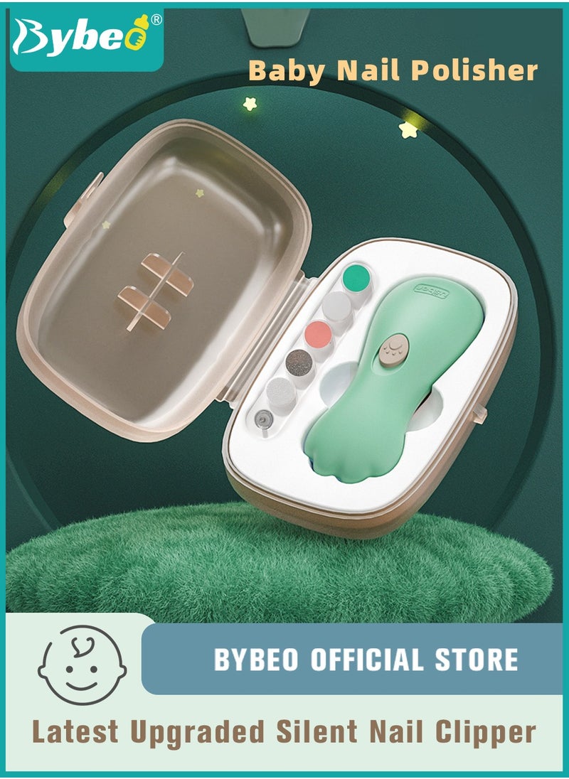 Bybeo 7 In 1 Baby Nail Clipper Electric Trimmer File Kit For Newborn  - Image 1