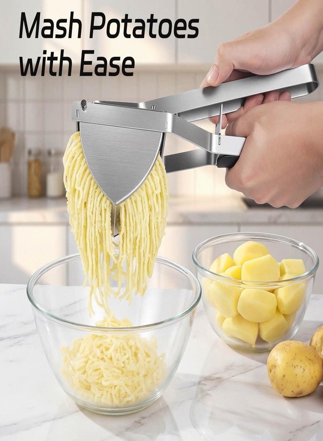 SPEENSUN Potato Ricer, Larger 22 oz Heavy Duty Potato Masher Stainless Steel Make Fluffy Mashed Potatoes, Easy to Clean and Comfort Handle Ricer For Mashed Potatoes for Baby Food, Fruit juices - Image 2