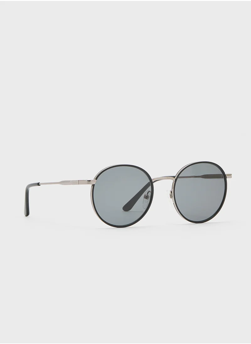 CALVIN KLEIN Round Sunglasses