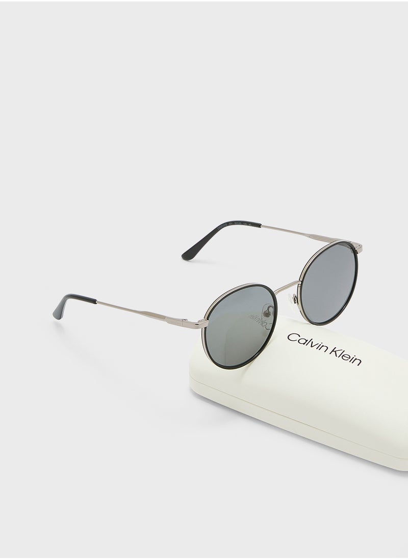 CALVIN KLEIN Round Sunglasses  - Image 5