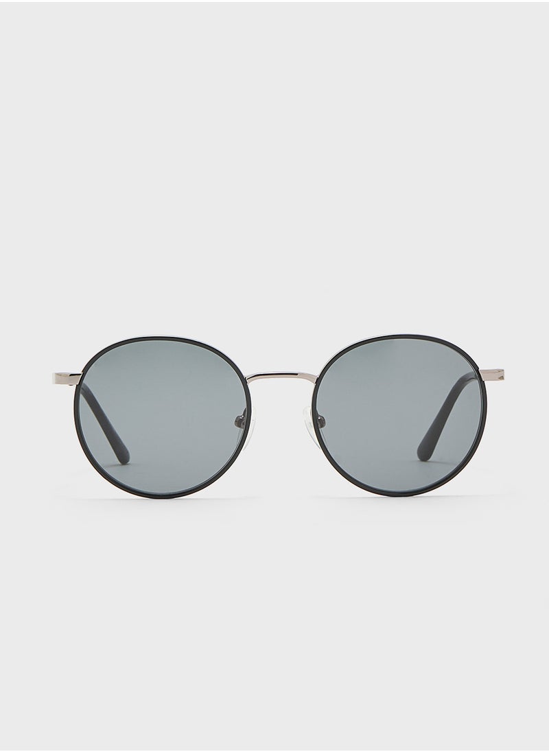 CALVIN KLEIN Round Sunglasses  - Image 2
