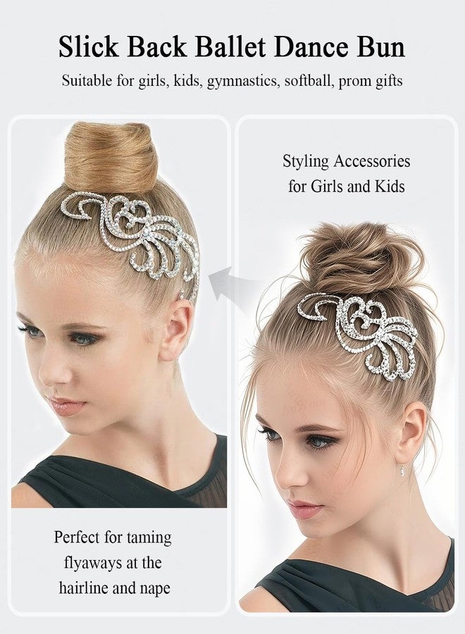 AnWoor 3-In-1 Styling Cream, Hair Wax Stick, Slick Back Hair Brush Kit - Tame Flyaways, Smooths Frizz, Sleek Ponytail Buns - Gel/Pomade/Balm Stick for Women - Styling Accessories for Girls & Kids - Image 4