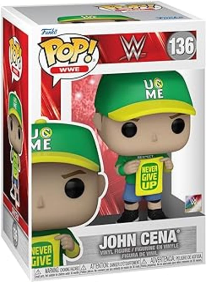 Funko Pop! Sports: WWE - John Cena (Never Give Up)