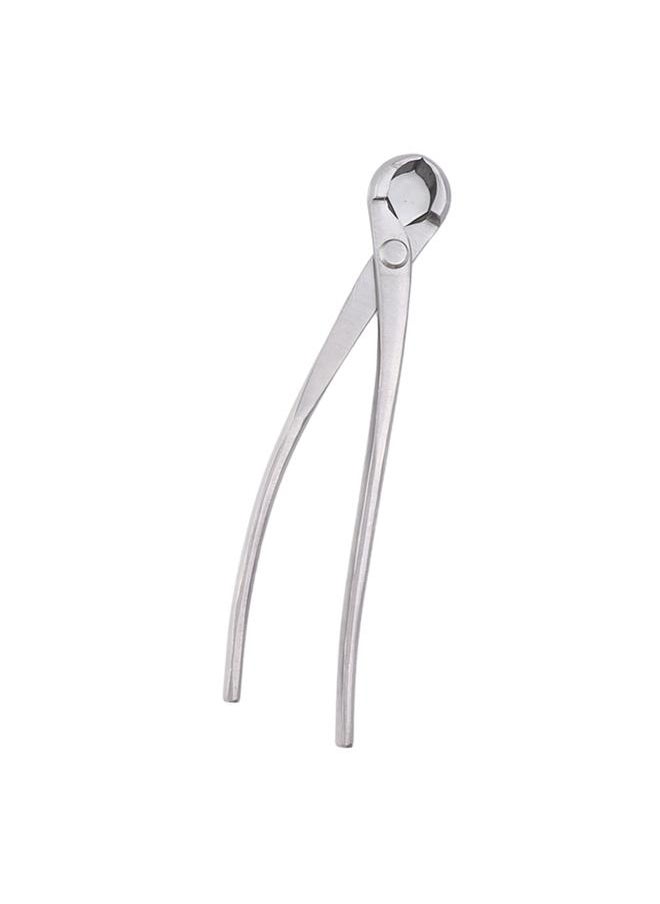Thoraya - Concave Cutter Chromium Alloy Silver Bonsai Concave Branch Cutter Durable Gardening Concave Pruner for Home Yard Garden - Image 1