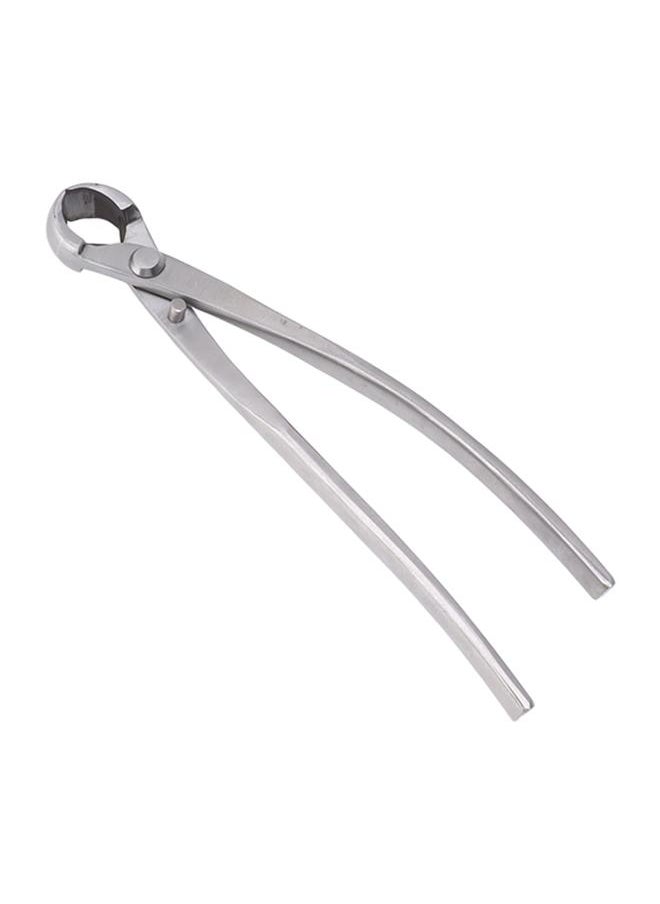Thoraya - Concave Cutter Chromium Alloy Silver Bonsai Concave Branch Cutter Durable Gardening Concave Pruner for Home Yard Garden - Image 1