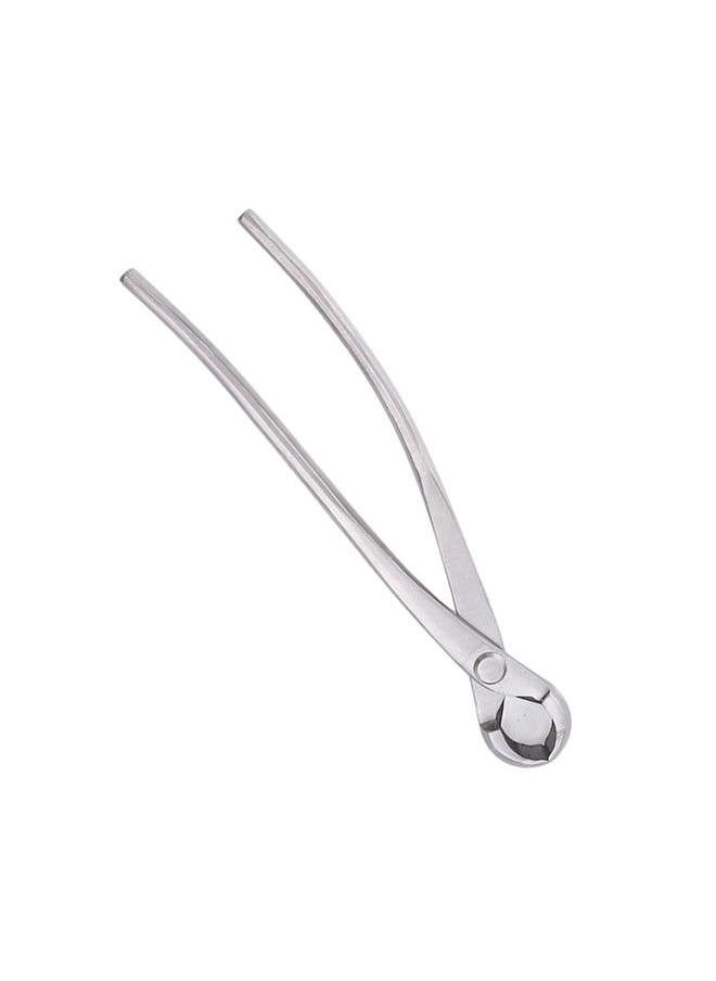 Thoraya - Concave Cutter Chromium Alloy Silver Bonsai Concave Branch Cutter Durable Gardening Concave Pruner for Home Yard Garden - Image 1