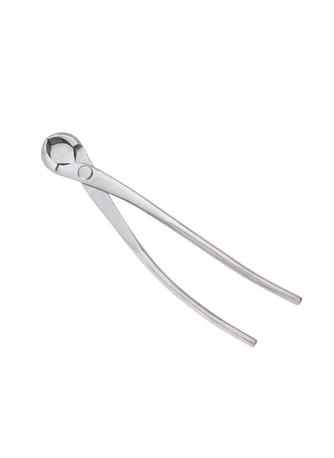 Thoraya - Concave Cutter Chromium Alloy Silver Bonsai Concave Branch Cutter Durable Gardening Concave Pruner for Home Yard Garden - Image 1
