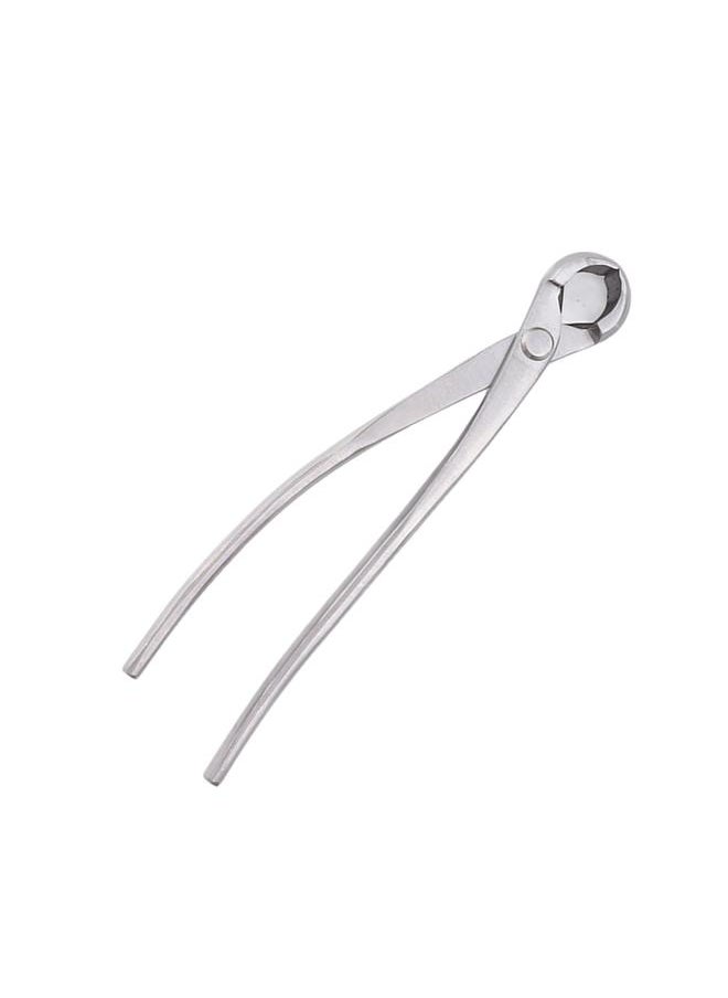 Thoraya - Concave Cutter Chromium Alloy Silver Bonsai Concave Branch Cutter Durable Gardening Concave Pruner for Home Yard Garden - Image 1