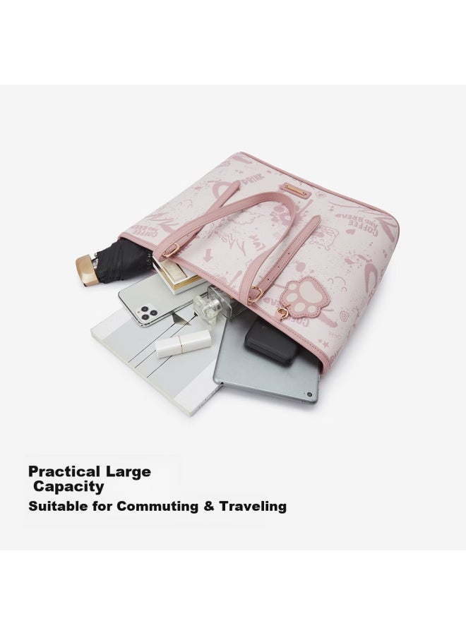 Semir Tote Bag For Women Graffiti Print Handbag New Large Capacity Shoulder Bag 105825153011 - Image 3