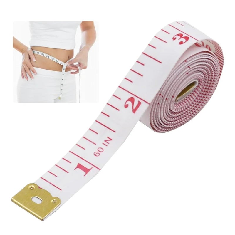 1 3x150mm Black Body Measuring Tape Sewing Tailor Tool 100cm 150cm 60 Inch - Image 4