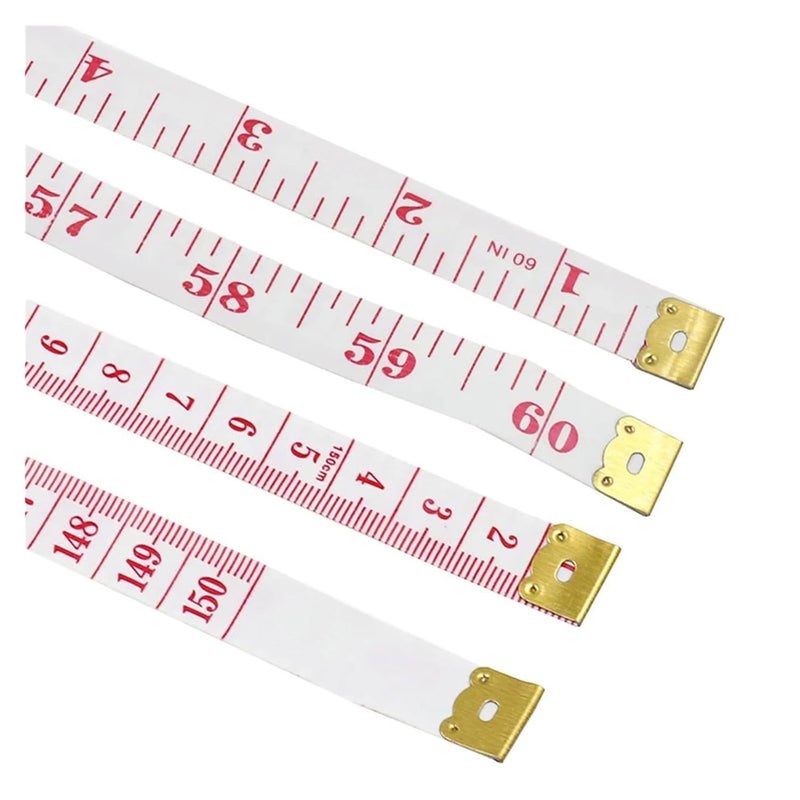 1 3x150mm Black Body Measuring Tape Sewing Tailor Tool 100cm 150cm 60 Inch - Image 5