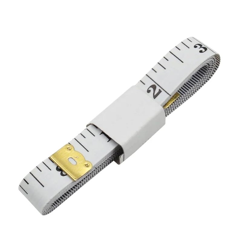 1 3x150mm Black Body Measuring Tape Sewing Tailor Tool 100cm 150cm 60 Inch - Image 1