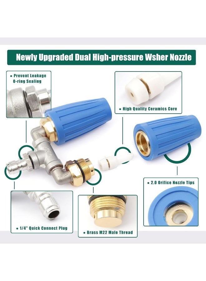 YUXIVCNE Dual Turbo Nozzle For Pressure Washer  - Image 4