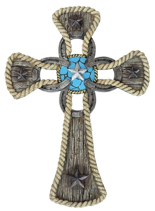 LL Home Cross Rope Horseshoe Decor