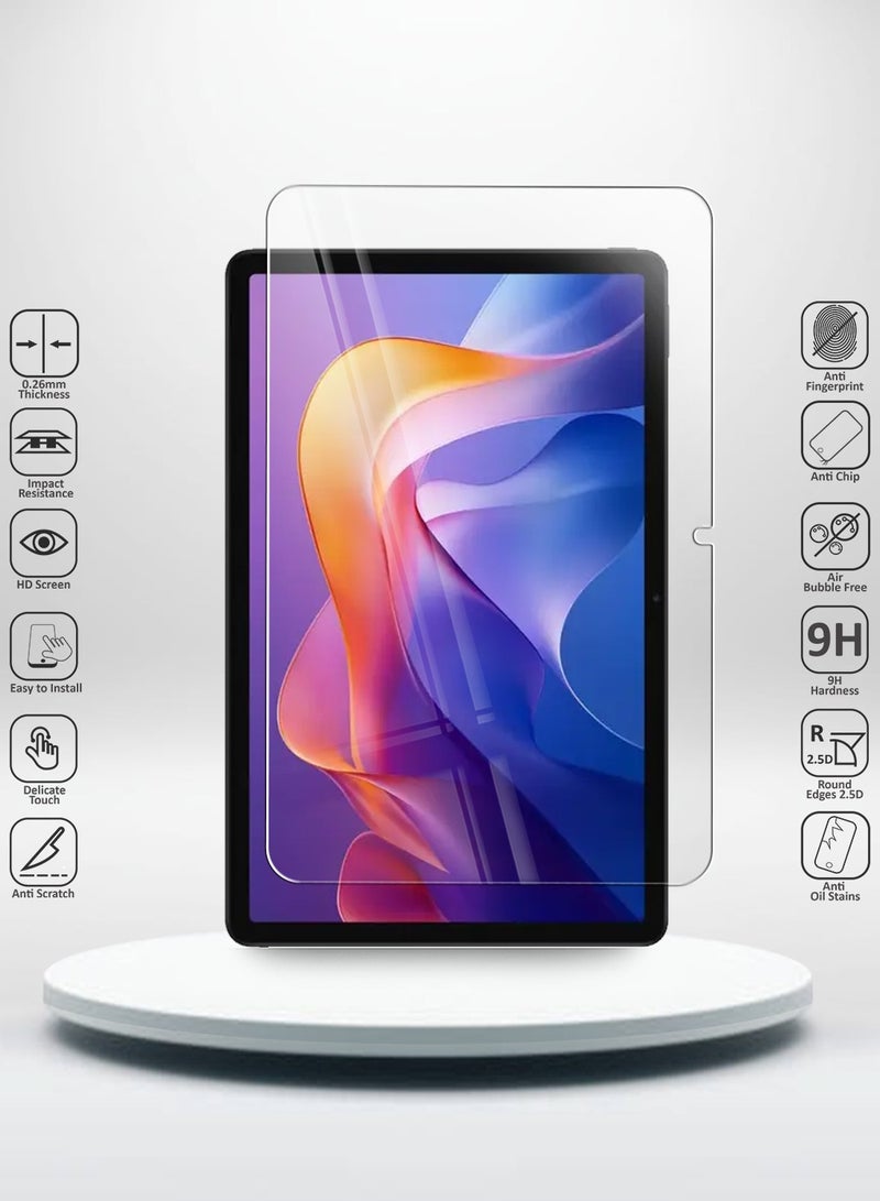 Techie Xiaomi Redmi Pad 2 11" 2025 Screen Protector – Full HD Tempered Glass Screen Protector for Xiaomi Redmi Pad 2 11" 2025 Anti Reflection, 9H Hardness 0.33 mm Rounded Edges Bubbles Free Easy Installation - Image 2