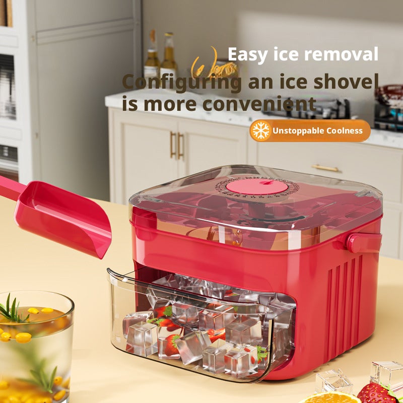 Household Food-Grade Press Ice Cube Tray, Large Capacity, Quick-Freeze, Easy Release - Image 2