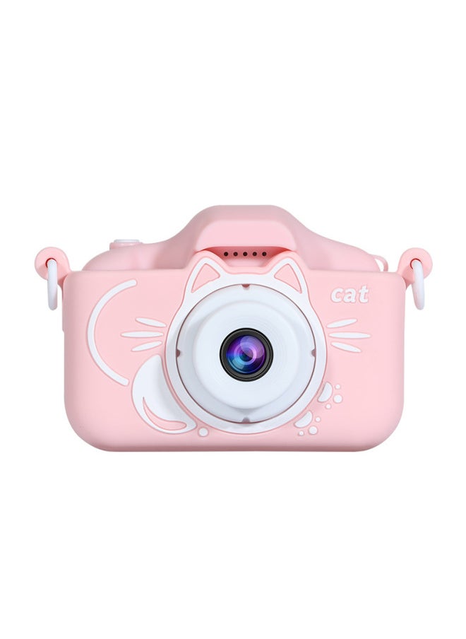X5s Cat Silicone Case Children's Camera Mini Slr Sports Video Toy Direct Sale Large Inventory-Color:x5s Unicorn Pink HD Double Photograph  - Image 5