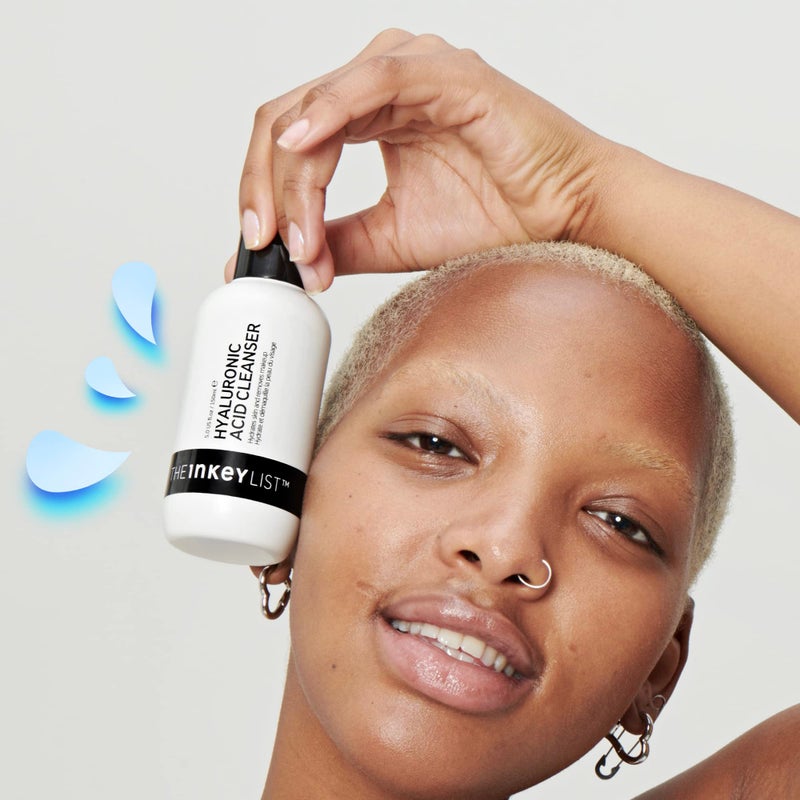 The INKEY List Hyaluronic Acid Cleanser, Daily Hydrating Face Cleanser, Helps Hydrate Skin and Lock In Moisture, Removes Makeup, For All Skin Types, 5 fl oz - Image 5