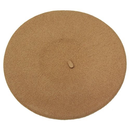 ICSTH French Beret - Wool Solid Color Womens Beanie Cap Hat (One Size, TS-WB) - Image 5