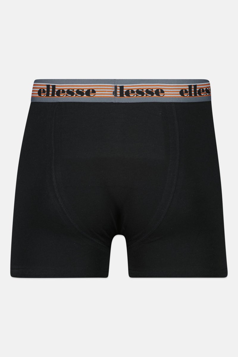 Ellesse Men 3 Pieces Brand Logo Trunks, Multicolor  - Image 4