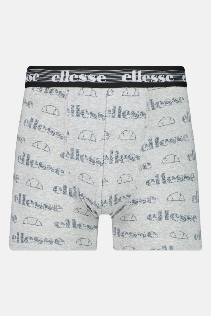 Ellesse Men 3 Pieces Brand Logo Trunks, Multicolor  - Image 5