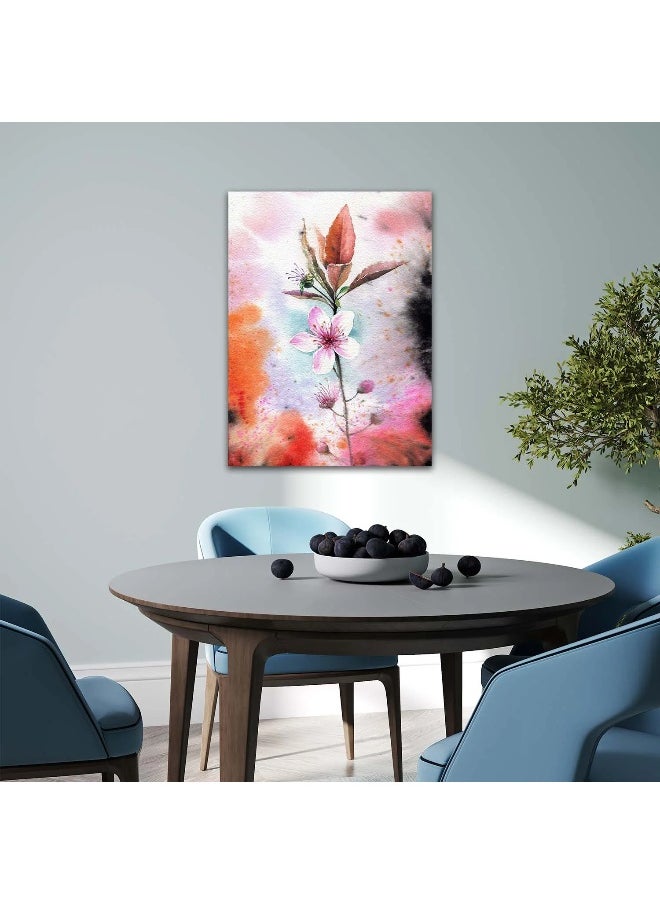 Walliv Abstract Bloom Wall Art Canvas Painting For Home Decor 75x113 cm.  - Image 3