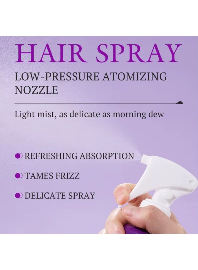 Kormesic Botox Keratin Hair Spray 150ML, Deeply Moisturizing Nourishing Repairing 2 in 1 Botox And Keratin Leave in Hair Spray No Rince Smooth Hair Spray, Repair Damaged Hair & Replenish Leave-In Hair Spray - Image 5