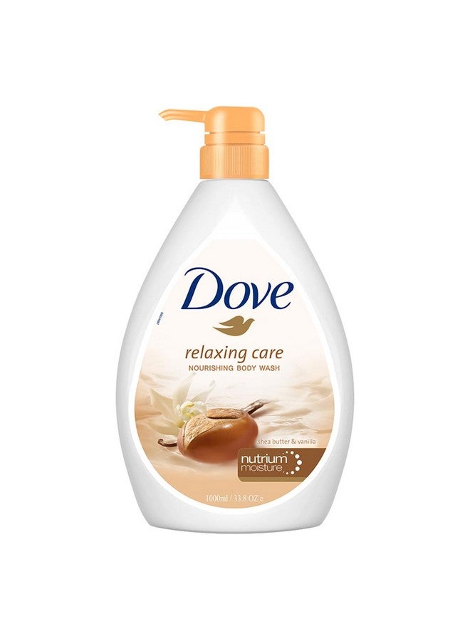 Dove غسول جسم 1L (زبدة الشيا والفانيليا) - Image 1