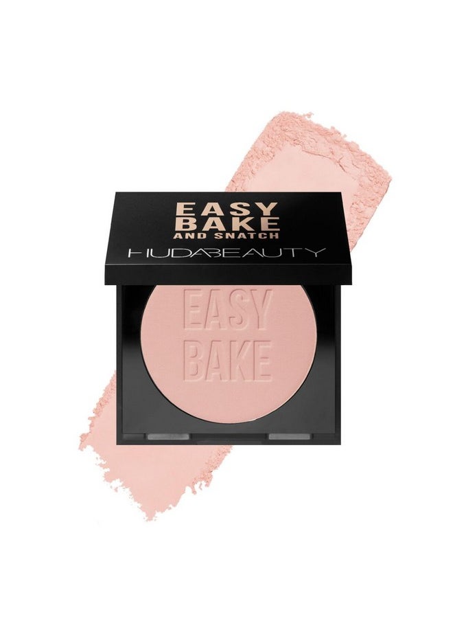 Huda - HUDA BEAUTY Easy Bake and Snatch Pressed Talc-Free Brightening and Setting Powder Cherry Blossom - Image 1