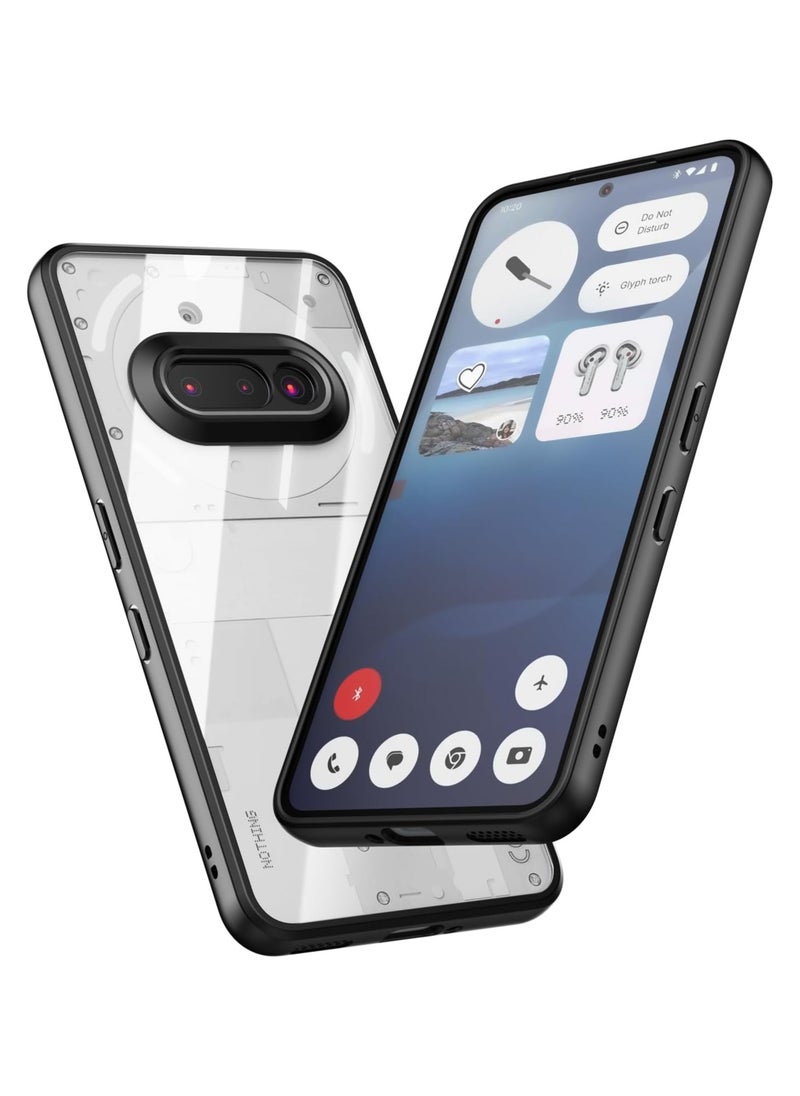 Generic - Case for Nothing Phone 3A, Lightweight Hybrid Hard PC with TPU Bumper Shockproof Protective Case cover Clear Back Designed compatible for Nothing Phone 3A - Image 1