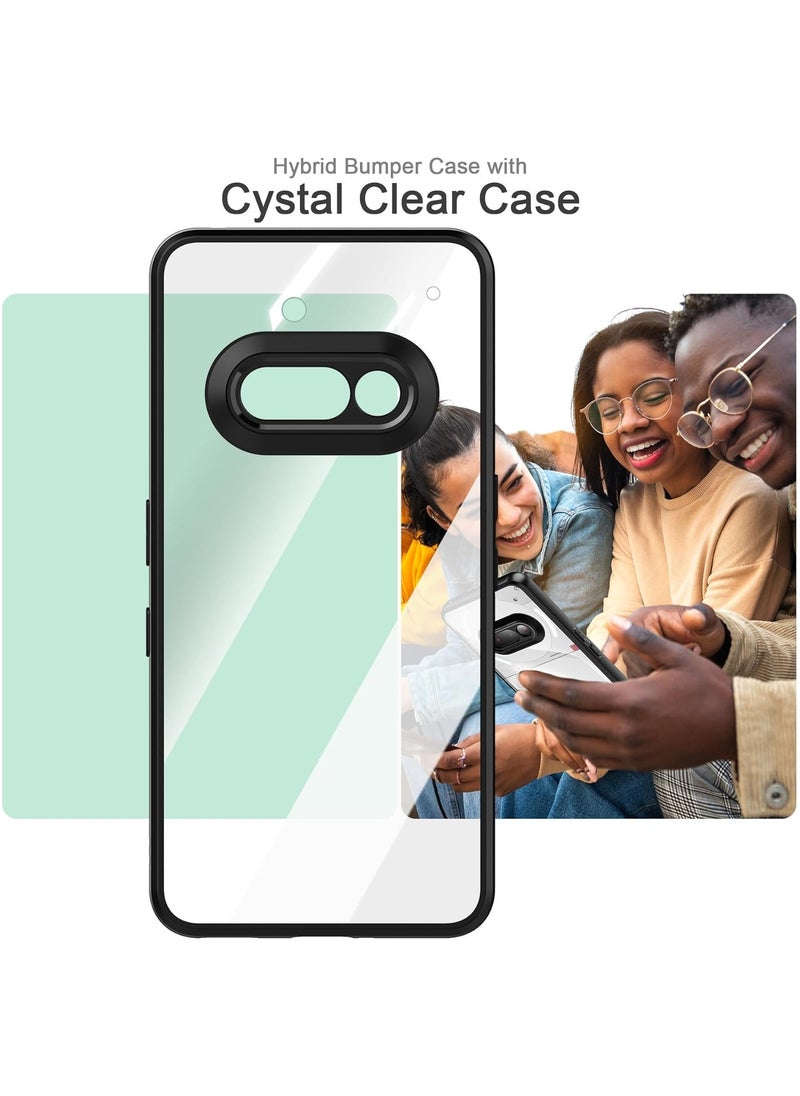 Generic - Case for Nothing Phone 3A, Lightweight Hybrid Hard PC with TPU Bumper Shockproof Protective Case cover Clear Back Designed compatible for Nothing Phone 3A - Image 1