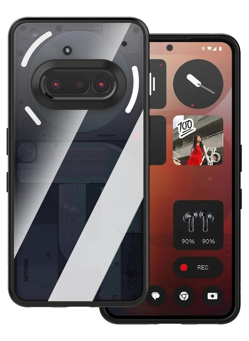 Generic - Case for Nothing Phone 3A, Lightweight Hybrid Hard PC with TPU Bumper Shockproof Protective Case cover Clear Back Designed compatible for Nothing Phone 3A - Image 1