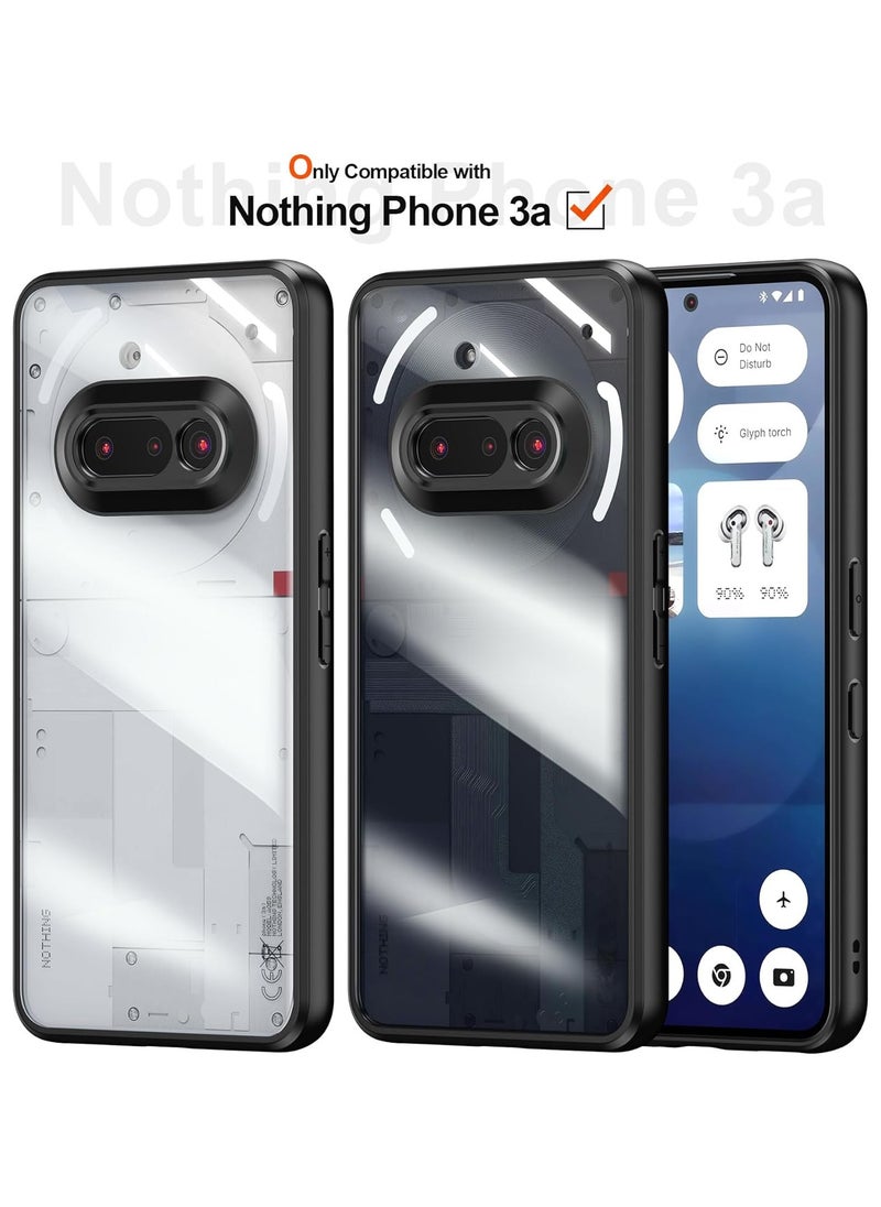 Generic - Case for Nothing Phone 3A, Lightweight Hybrid Hard PC with TPU Bumper Shockproof Protective Case cover Clear Back Designed compatible for Nothing Phone 3A - Image 1