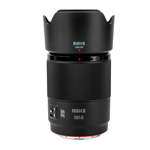 Meike 50mm F1.8 Auto Focus STM Stepping Motor Full Frame Portrait Lens Compatible with Panasonic Lumix Sigma L Cameras S1H S1 S5 S5 Mark II S1R S9 FP FPL - Image 1