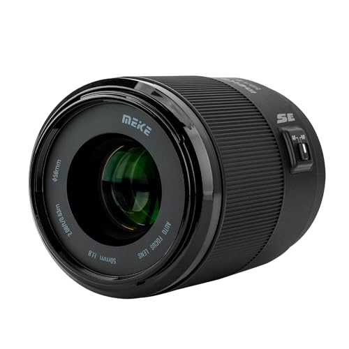 Meike 50mm F1.8 Auto Focus STM Stepping Motor Full Frame Portrait Lens Compatible with Panasonic Lumix Sigma L Cameras S1H S1 S5 S5 Mark II S1R S9 FP FPL - Image 2