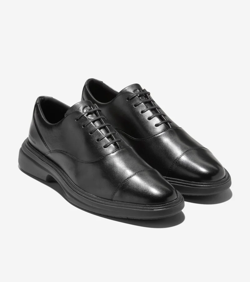 Cole Haan Black / Black / Black Men's Ã˜riginalGrand Cityspectre Cap Toe Oxfords for Men | Best Price UAE