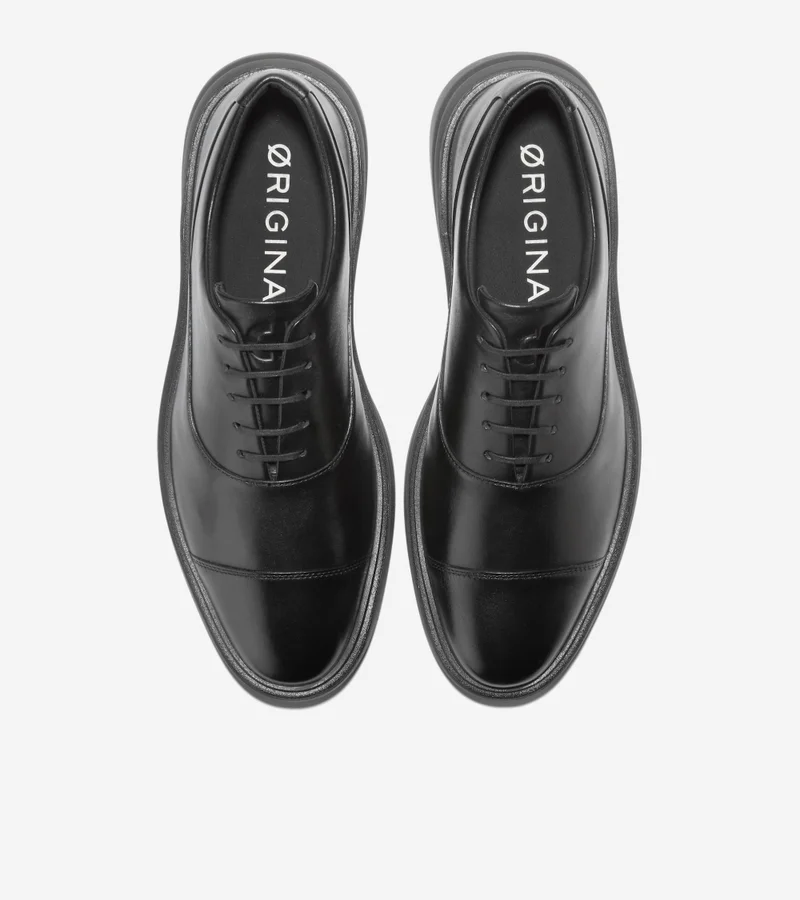 Cole Haan Black / Black / Black Men's Ã˜riginalGrand Cityspectre Cap Toe Oxfords for Men | Best Price UAE