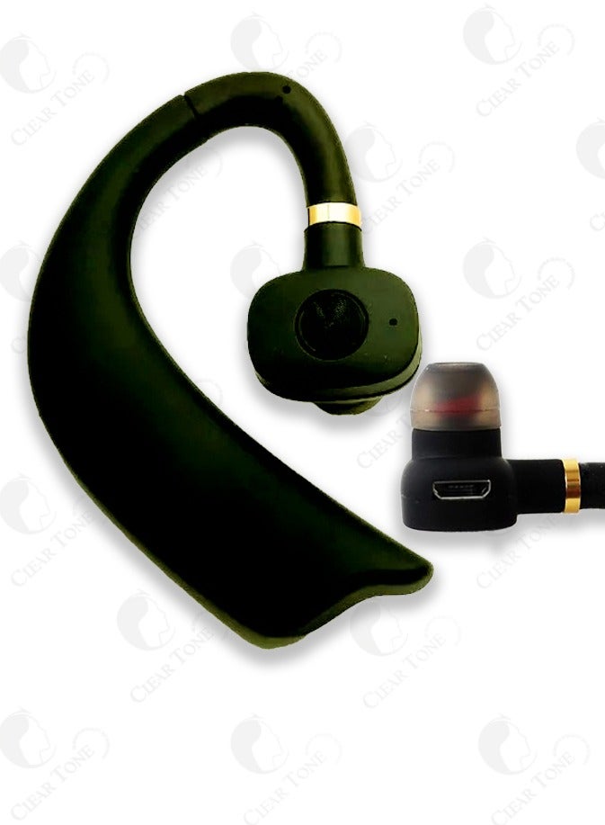 ANC WY 01 Lightweight On Ear Stereo Bluetooth Hands Free Wireless Connectivity with Up to 20 Hours Working Time Comfortable TPU Material Black Colour  - Image 2