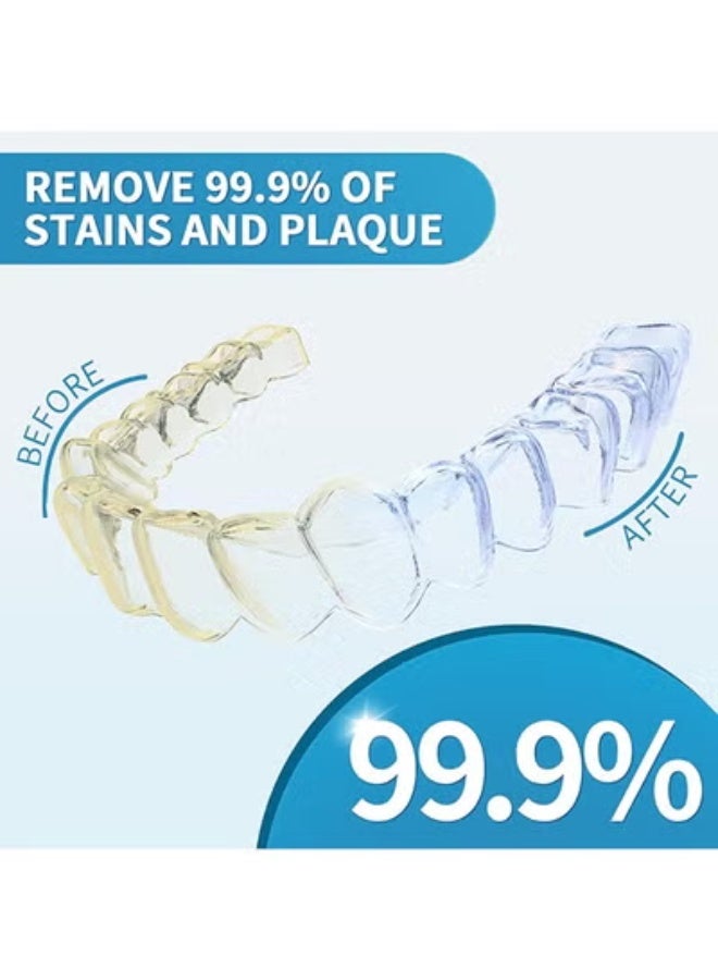 APPTRIN 36 Tablets Retainer Cleaner Tablets Denture Cleaning Tablets For Dental Appliances And Night Mouth Guard Cleanser Removes Odors Stains Plaque - Image 5