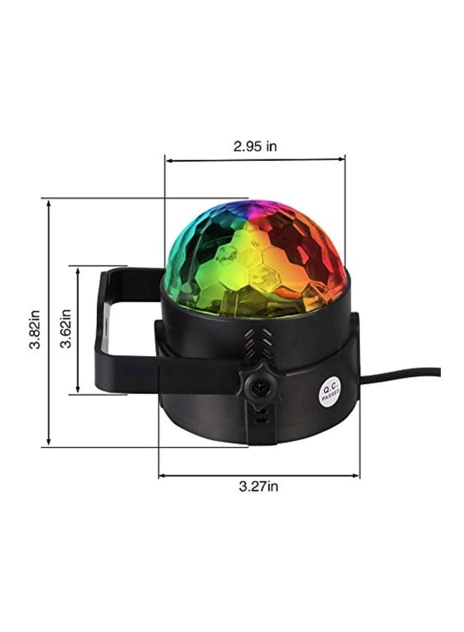 NIBEMINENT 2-Piece DJ Light With Remote Black 3.3 x 3.6 3inch - Image 5