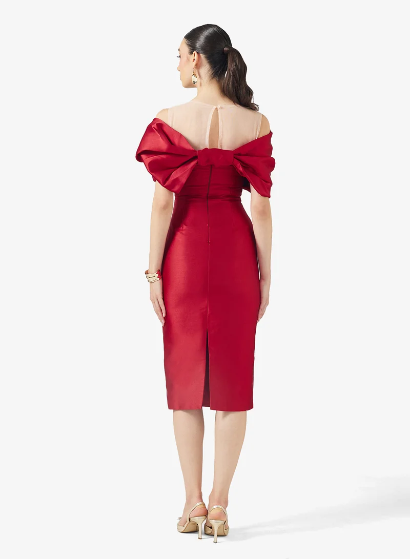 Ella Limited Edition Shift Dress With Statement Sleeves