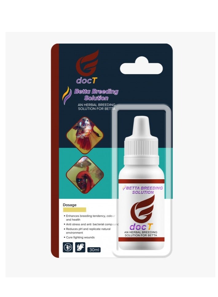 docT Doct Betta Breeding Solution 30ML  - Image 2