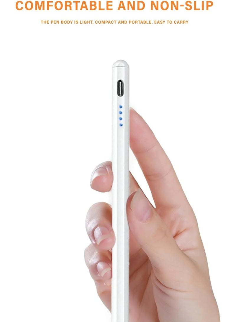 Muzz Stylus Pen for iPad and Tablet, Compatible with iPad Pro (11/12.9 Inch), iPad Air (3rd/4th/6th Gen), iPad (6th/7th/8th Gen), iPad Mini (5th Gen) for Drawing & Writing, Red - Image 3