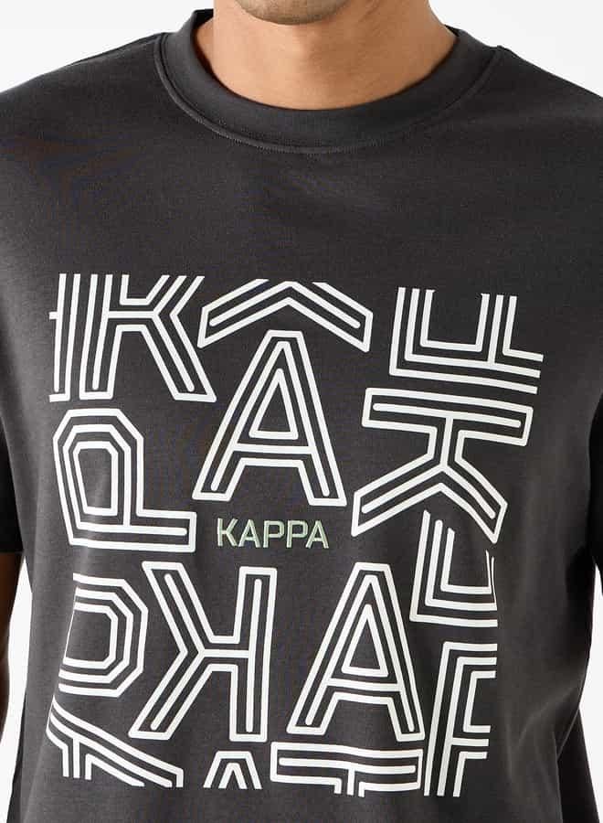 كابا تيشيرت بأكمام قصيرة وطبعات شعار من كابا - Image 4
