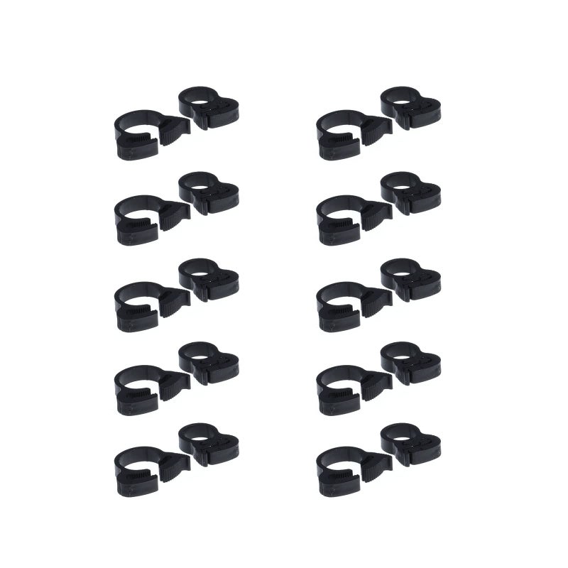 Double Gripping Nylon Hose Clamps Snap Grip Nylon Plastic Hose Clamps 12314mm 12inch 20pack