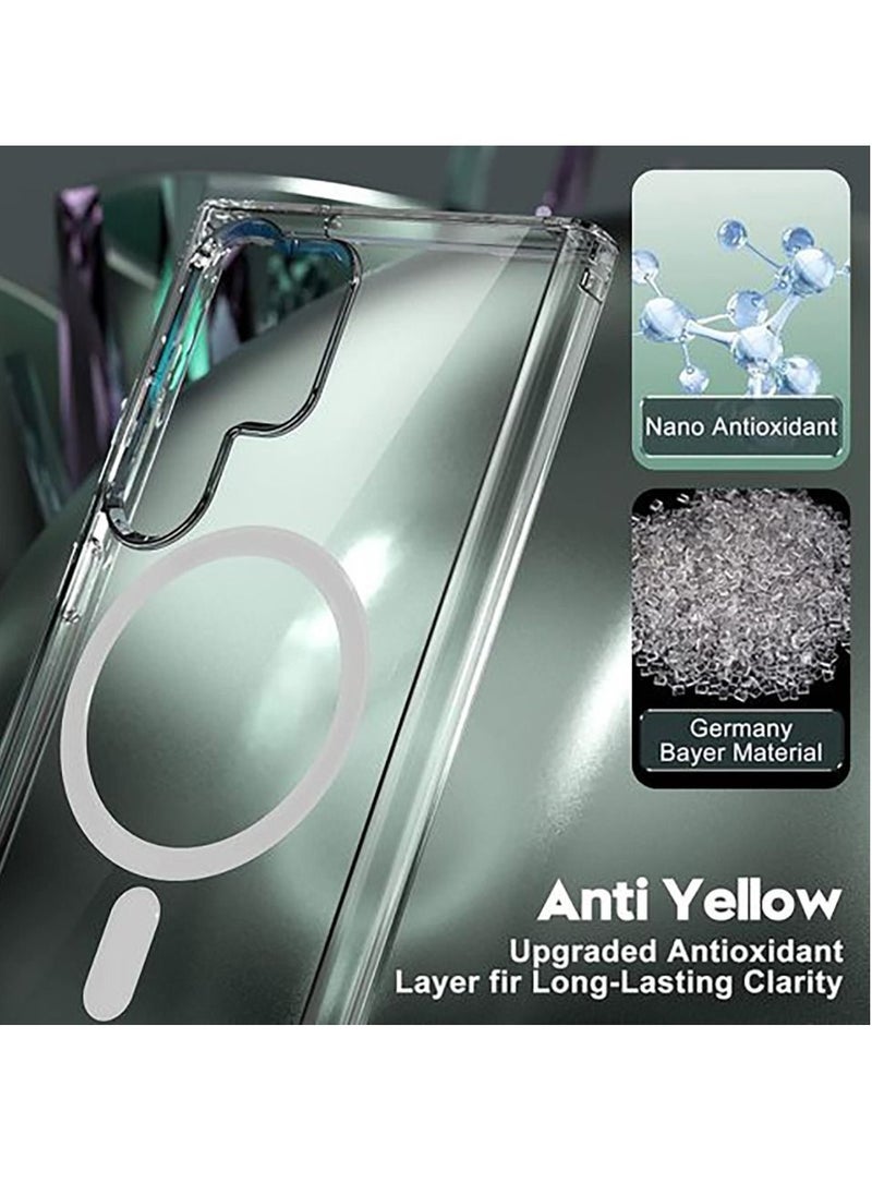 Generic - Samsung Galaxy S23 Ultra 5G TPU Magsafe Phone Case - Clear - Image 1